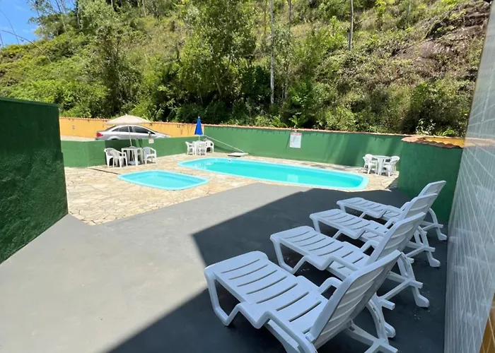 Kitnet Com 2 Piscinas A 4 Quarteiroes Da Praia Das Toninhas Ubatuba-Sp